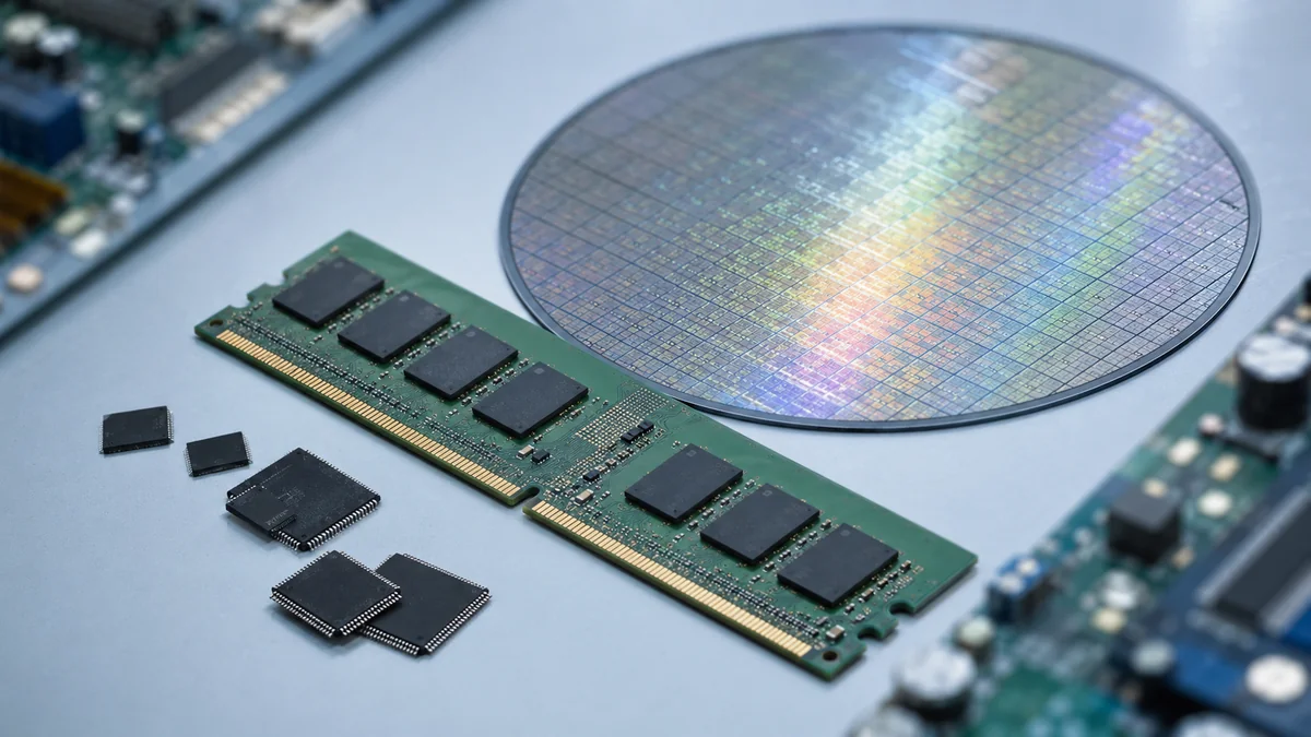Apple Shares Slip on Memory-Chip Supply Warning